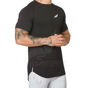 Nueva llegada de camisetas de fitness por encargo para los hombres de la mejor calidad de los hombres camisetas de fitness para la venta en línea - Product Image 5