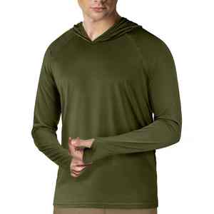Sudadera con Capucha Informal de Invierno, Corte Regular, Transpirable, Lisa, de Poliéster, para Hombre, Talla Grande, Sudadera Informal Personalizada - Product Image 1