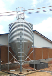 Емкость 6 тонн кукурузы зерна корма для животных гранулы для хранения силоса HJ-N6T - Product Image 2