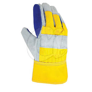 Gants de travail avec logo personnalisé Gants à double paume Équipement de sécurité Gants à double paume à bas prix - Product Image 4