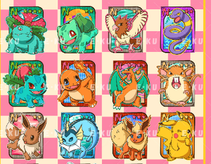 YZ  Retail Fun Art Quality 3d Printing Happy Note Fridge Magnet ultra Premium Inflatable Pokemoned Bouncer Decoration Gift Box - Product Image 3