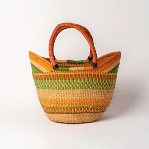 Sac de créateur tissé sacs en jonc de mer de la plus haute qualité panier d'herbe de mer en paille naturelle paniers bolga - Product Image 6