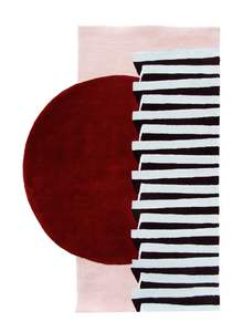 พรมปูพื้นขนแกะสำหรับห้องนั่งเล่นสไตล์อินเดียสำหรับสิ่งทอ h/l ดีไซน์หรูหราแบบกำหนดเองล่าสุด - Product Image 2