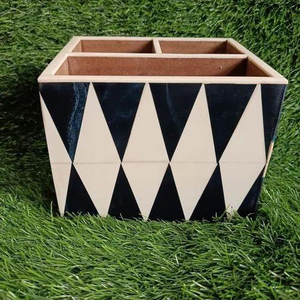 Porte-stylo personnalisé artisanal en os et résine incrustée pour cadeau, maison, école, bureau, restaurants, utilisation avec un calendrier - Product Image 3