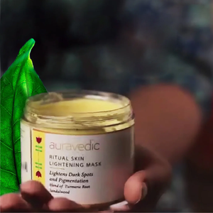 Auravedic Ritual Skin Lightening Face-mask 100ml - Product Image 3