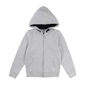 Chándal con capucha y logotipo personalizado para hombre, 100% algodón puro, forro polar suave, 80% Algodón, 20% poliéster, tejido liso a cuadros, sudadera con cremallera - Product Image 6