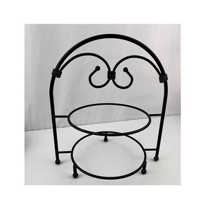 Soporte decorativo de placa de metal de alta calidad ideal para exhibir cubiertos redondos o platos de cena de porcelana antigua - Product Image 3