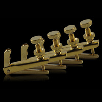 Accordeur fin de violon or cordes de violon crochet 1/4 1/2 3/4 4/4 accessoires de violon pleine grandeur