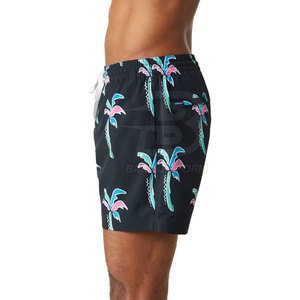 Pantalones Cortos de Playa para Hombre, Diseño Moderno, Casuales, Estampado Sólido, Ropa Deportiva de Secado Rápido, Elásticos, Precio al por Mayor, Personalizables - Product Image 5