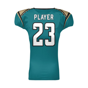 Maillot de football américain de l'équipe warrior sublimé sur mesure - Product Image 5