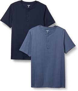 Camisetas de manga corta para hombre Dry Fit Athletic Gym Running Poliéster, UPF 50 + - Product Image 1