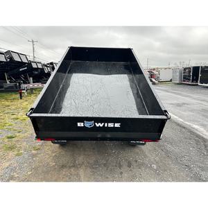 Remolque de Plataforma BWise 6 X 10, Nuevo Semirremolque con Puerta Abatible de 10K en Aleación de Aluminio y Acero - Product Image 1