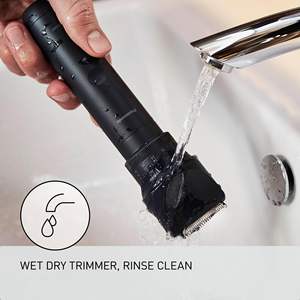Recortadora Eléctrica Inalámbrica Multiusos Húmedo/Seco con 58 Longitudes de Corte Ajustables para Barba y Cuerpo, Sistema de Cuchillas Avanzado, Características Impermeables - Product Image 3