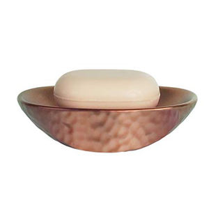 Jabonera de acero inoxidable para baño, acabado antiguo de cobre, jabonera de barra, jabonera de diseño moderno - Product Image 4