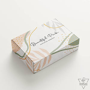 Bold Blue Dream <b>Cookie</b> Pastry <b>Box</b> Clear Window Display Organic <b>Gift</b> <b>Box</b> for Bites T-Shirts Skincare Packaging Printing Services - Product Image 4