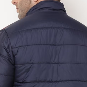 Fabricante Profesional de Chaquetas Acolchadas de Invierno Personalizadas, Cuello Alto, Logotipo Frontal Personalizado, Tallas Personalizadas, Precio al por Mayor, Alta Calidad - Product Image 3