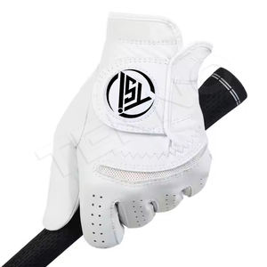 Gants légers résistants au soleil Gants de doigt exposés en cuir PU Gants de golf demi-doigts antidérapants - Product Image 4