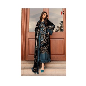 Parte inferior de rayón viscosa paquistaní indio de calidad superior Kurta con algodón Dupatta para niñas colección de ropa de fiesta de <span class=keywords><strong>India</strong></span> - Product Image 1