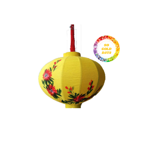 Linterna vietnamita plegable Hoi An, luz decorativa de seda hecha a mano para fiesta de boda, exhibición de jardín interior y exterior - Product Image 2