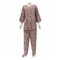 OFERTA ESPECIAL: Conjunto de Pijamas Térmicos Transpirables Vintage para Mujer de Verano con Mangas Largas y Pantalones