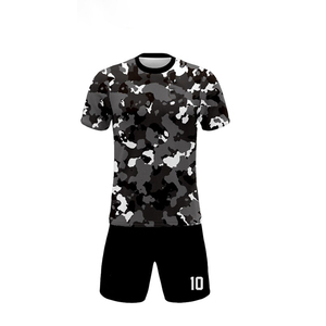 Vêtements d'entraînement et de sport Uniformes de football Nouveau modèle Dernière impression Logo personnalisé et nom de l'équipe Ensemble d'uniformes de football - Product Image 5