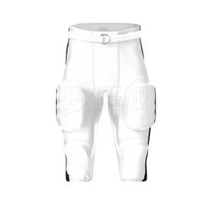 Precio barato cómodo uniforme de fútbol americano que incluye Jersey y pantalones hechos de material absorbente de sudor adecuado para deportes - Product Image 4