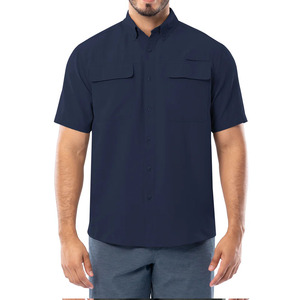 Ropa de Pesca de Nuevo Diseño, Camisas de Pesca de Poliéster y Nailon con Protección UV, Secado Rápido, Logotipo Personalizado, Cierre de Botones - Product Image 4