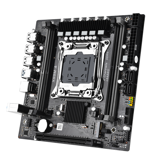 Factory Direct X99M-A Motherboard Quad-Channel DDR4 128G PCIe 3.0 X16 M.2 NVMe High-End Gaming