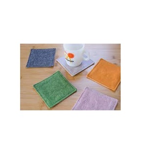 Hot Seller Linen <b>Coaster</b> Black Color Best Selling Custom Size Linen <b>Coaster</b> Home Hotel <b>Table</b> Ware Linen <b>Coaster</b> Factory Sale - Product Image 3