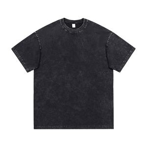 Camiseta con Logotipo DTG, Camiseta Desgastada para Hombre, Camisetas Personalizadas de Estilo Urbano, Camisetas Extra Grandes de Alta Calidad, Camisetas Vintage Lavadas al Ácido - Product Image 2