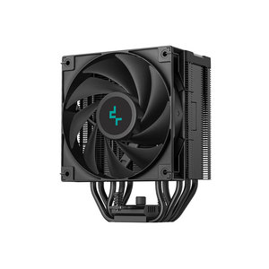 DEEPCOOL <span class=keywords><strong>AG500</strong></span> ชุดระบายความร้อนซีพียูประสิทธิภาพสูง สีขาว พร้อมหน้าจอดิจิตอล ระบบไฮดรอลิกแบริ่ง พัดลมขนาด 120 มม. เสียงเบา วัสดุทองแดง/อะลูมิเนียม - Product Image 1