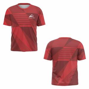 Venta al por mayor de Camisetas Personalizadas de primera calidad, cómodo uso diario en el gimnasio hecho de poliéster/tejido de punto de algodón - Product Image 3