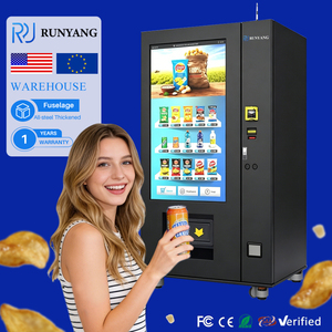 Distributeur automatique intelligent de boissons et de snacks RUNYANG, alimenté par l'IA, pour l'extérieur - Product Image 1