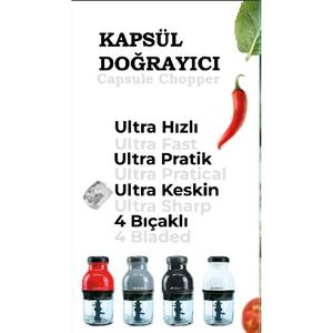 Procesador de Alimentos Comercial Sahbaz Ultra Rápido de 700 ml con Motor Eléctrico de Cobre y Cuatro Cuchillas para Moler Harina en Panaderías - Product Image 4