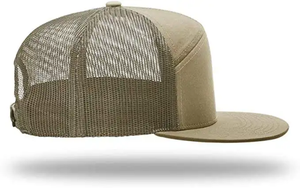 100% algodón 5 paneles Snapback sombrero personalizado 3D bordado Logo cuero goma parche al aire libre al por mayor Gorras Snapback Cap dos tonos - Product Image 3