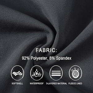 Avec capuche Style extérieur Veste Softshell OEM Dernière nouvelle conception Custom Made Adults Wear Softshell Jacket - Product Image 5