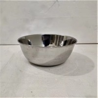 Bol à pâte en acier inoxydable, finition mate, style classique, logo personnalisé, taille sur mesure, en stock, pour table de cuisine, cadeau d'affaires, décoration