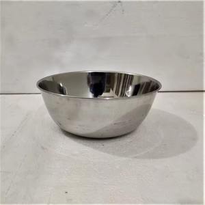 Stainless Steel Dough Bowl <b>Matt</b> Polish Silver Classic Style Custom Logo Stocked for Kitchen <b>Table</b> Top Decoration Business Gifts - Product Image 2