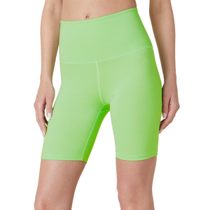 Nouveautés 2025 Shorts de yoga pour femmes Vêtements de sport de plein air Pantalons Poche en maille Taille haute Running Tight Unisexe Service OEM - Product Image 4