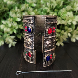 Parures de bijoux Kuchi vintage en acier inoxydable pour femmes, design léger pour mariage - Product Image 4