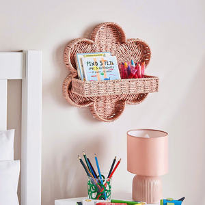 Étagère murale en herbe de mer tissée à la main élégante Décoration en osier de haute qualité OEM ODM Usine de vente en gros Best Seller - Product Image 4