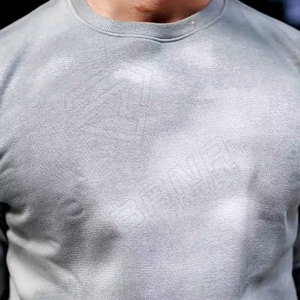 เสื้อสเวตเตอร์แขนยาวแบบสวมหัวสำหรับผู้ชาย, เสื้อสเวตเชิ้ตผ้าคอตตอนมีลายปัก - Product Image 5