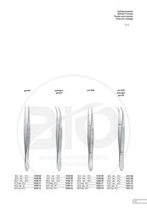 Instruments chirurgicaux médicaux professionnels en acier inoxydable de haute qualité Pince à épiler Carmalt. - Product Image 2
