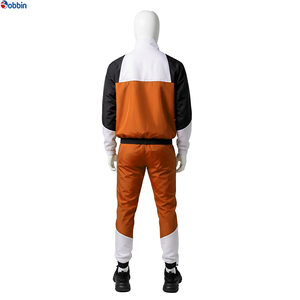 Ensembles de survêtements coupe-vent imprimés pour l'hiver, haute qualité, personnalisés, streetwear unisexe pour hommes, pantalon de survêtement en nylon, ensemble sweat à capuche zippé, grandes tailles - Product Image 3