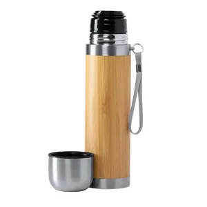Thermos écologique TIRENS Gadgets en bambou pour le camping et la randonnée - Product Image 2