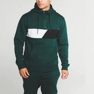 Invierno Casual Fleece Sólido Oversized Streetwear Sudadera con capucha Bordado Puff Impreso Dos piezas Pantalones de chándal Conjunto Hombres Jersey personalizado - Product Image 3