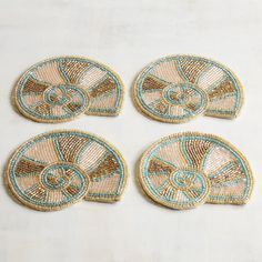 Refractex-posavasos de mesa con cuentas, suministro y fabricación a granel, hecho en la India para la mejor calidad, precio bajo y más Color - Product Image 2