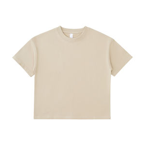 Camisetas de cuello redondo para hombre de estilo callejero, camiseta de gran tamaño de 240GSM de peso pesado, aspecto urbano a la moda, camisetas de cuello redondo para hombre de alta calidad - Product Image 3