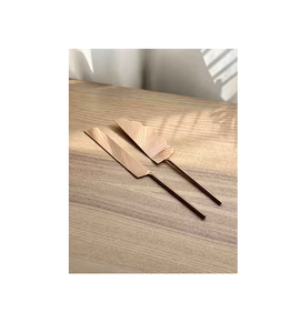 Serveur de gâteau en laiton plaqué or à poignée torsadée nouveau style fonction d'événement de meilleure qualité au prix de gros - Product Image 2