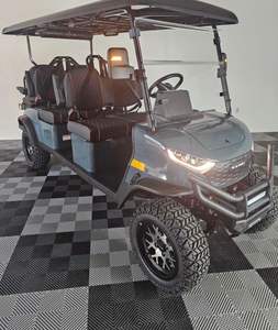 Voiturette de golf électrique rapide au lithium 36V, 4 places, vitesse de 50-70 km/h et autonomie de 70-90 km, à vendre - Product Image 3